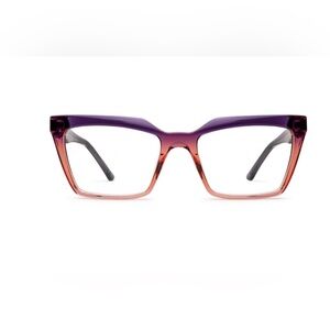 Brand new ILLA Italia Imelda Eyeglasses ‘purple coral fade’